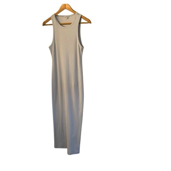 JAMES PERSE Ribbed Tank Bodycon Dress, Size 2 (medium) light Blue, NWOT Display - Picture 1 of 12